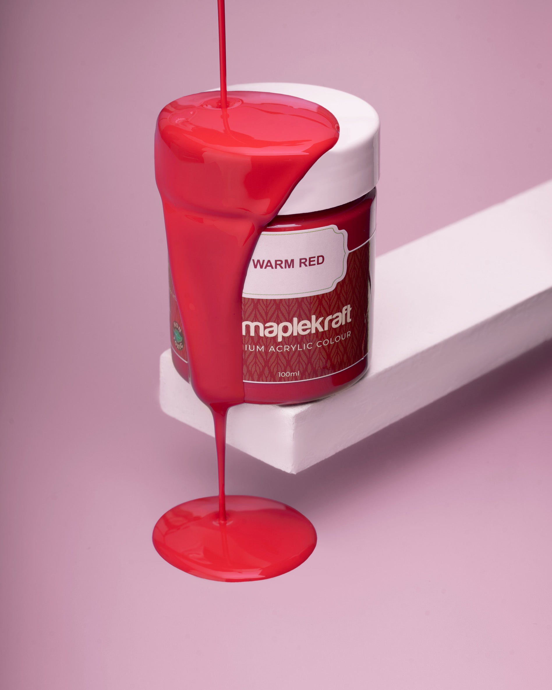 White Premium Acrylic Paint – MapleKraft
