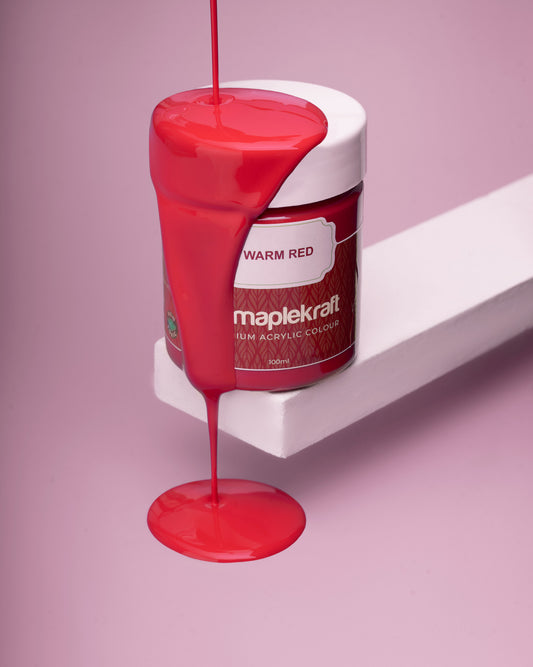 Warm Red Premium Acrylic Paint