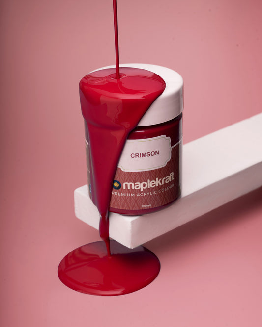 Crimson Premium Acrylic Paint